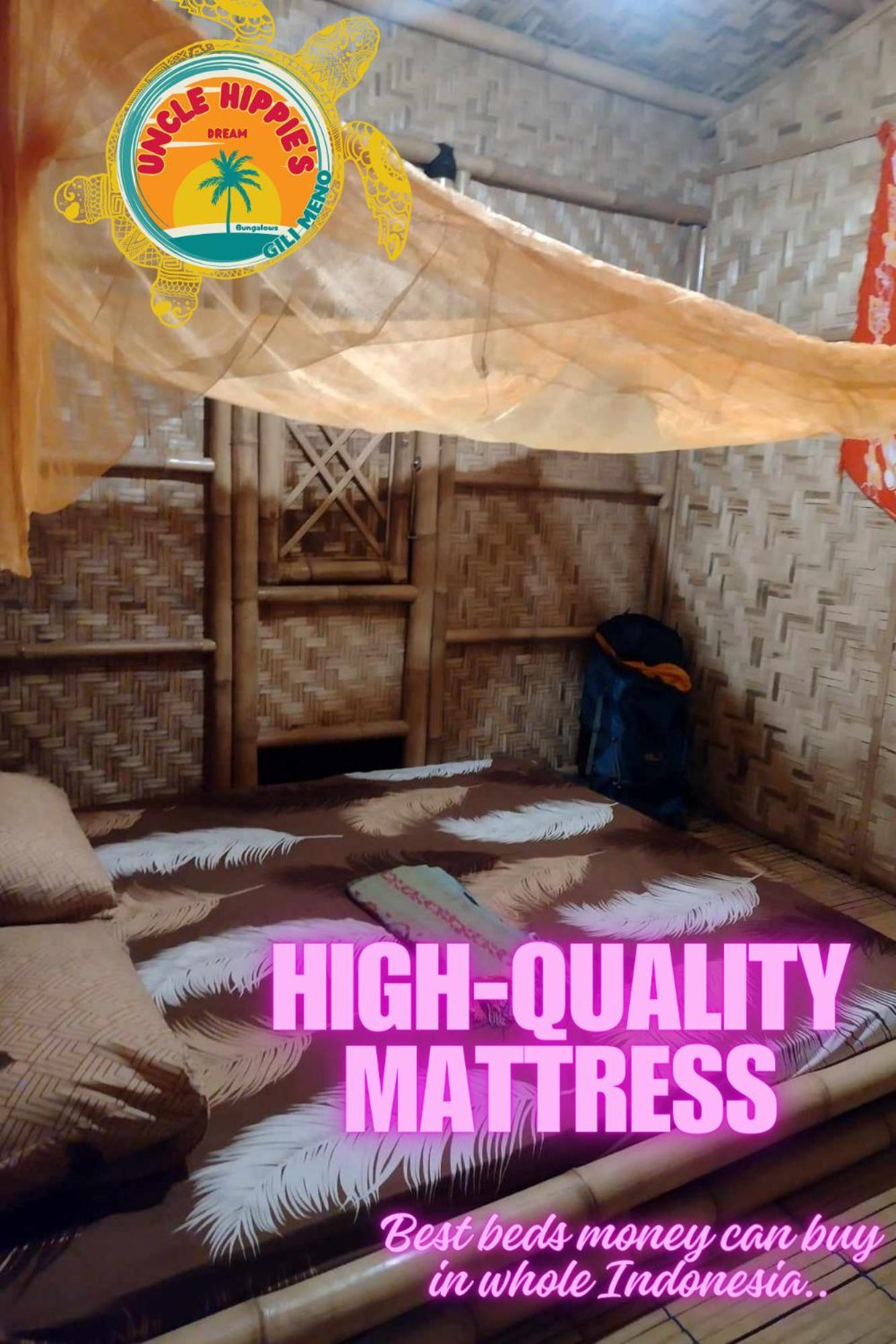 Uncle Hippie'S Dream Hostel Gili Meno Exterior foto